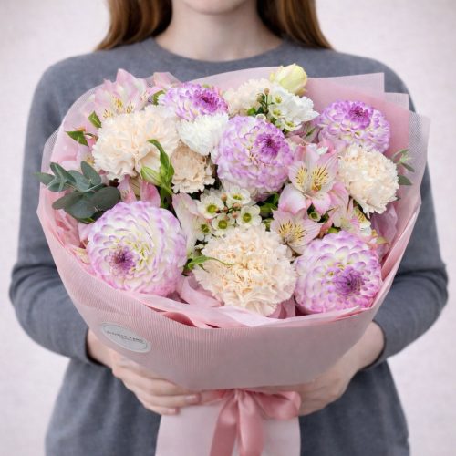 Букет «Пастельное утро»